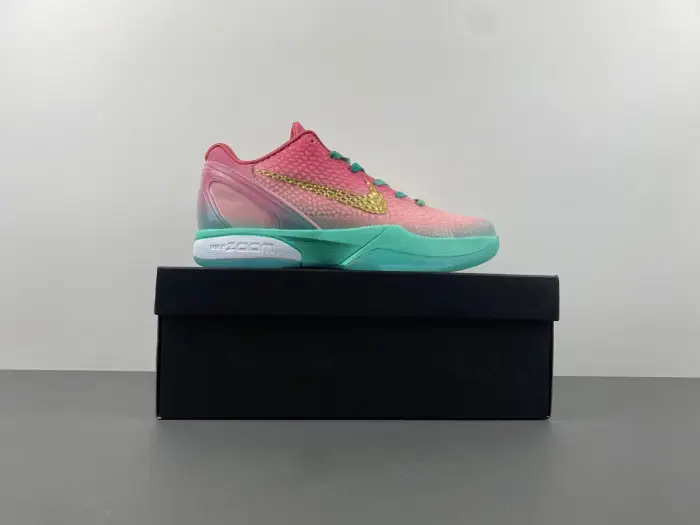 Nike Kobe 6 Protro Peach Green 