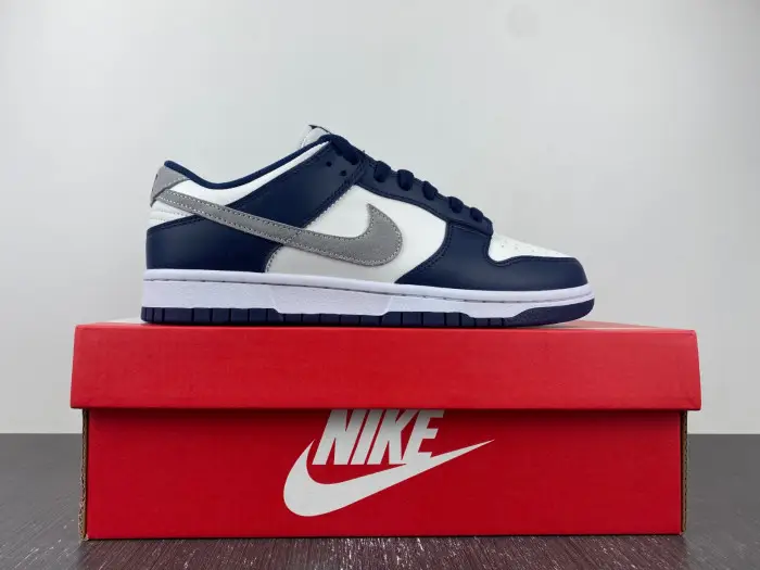 Nike Dunk Low Summit White Midnight Navy - 
