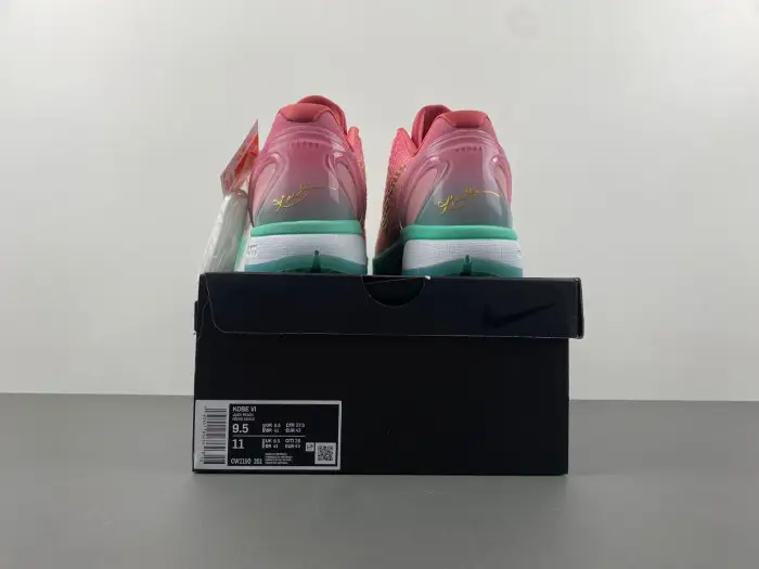 Nike Kobe 6 Protro Peach Green 
