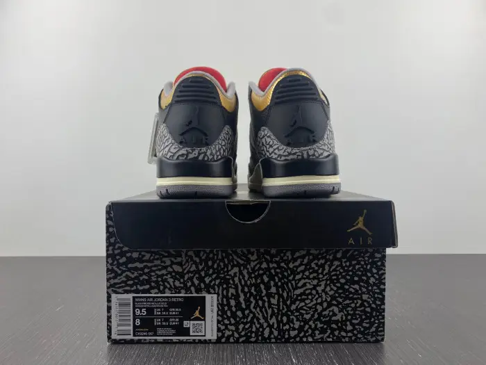 AIR JORDAN 3 WMNS “BLACK GOLD” 