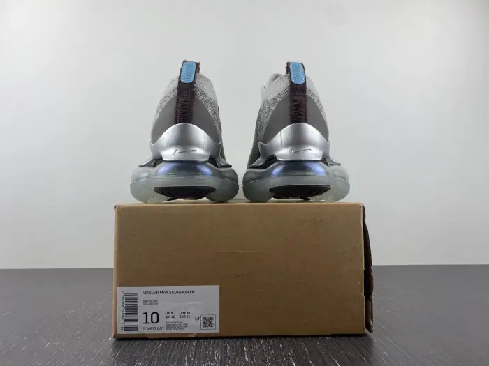 Nike Air Max Scorpion White Tan Silver 