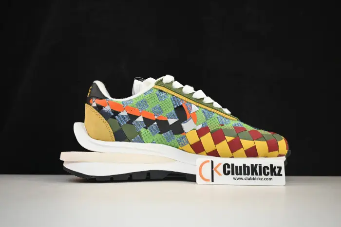 sacai x Nike LDVaporwaffle Mix Low Green Gusto DR5209 