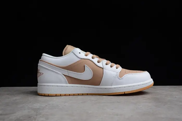Air Jordan 1 Low Tan White  CCD147