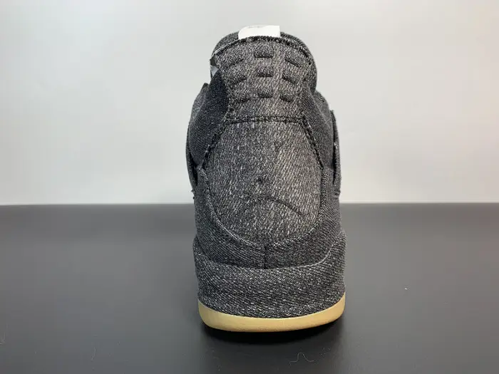 Levi's x Air Jordan 4 Retro 'Black Denim' 