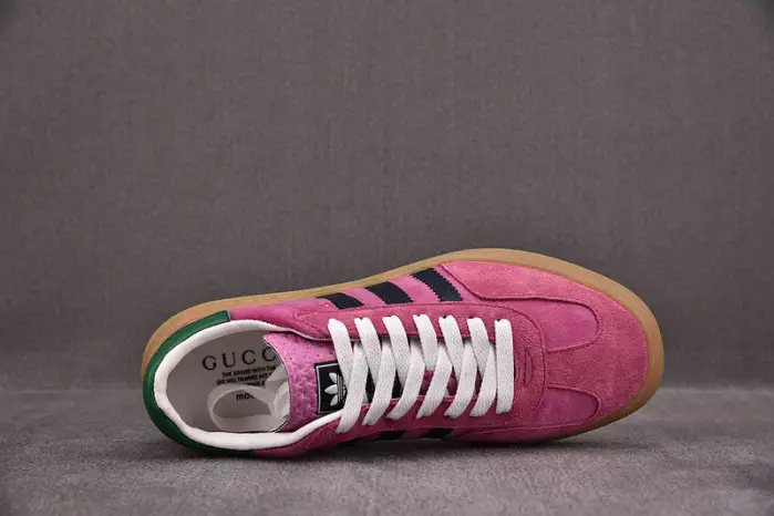 ADIDAS X GUCCI WMNS GAZELLE 'PINK VELVET' 707864 9STU0 
