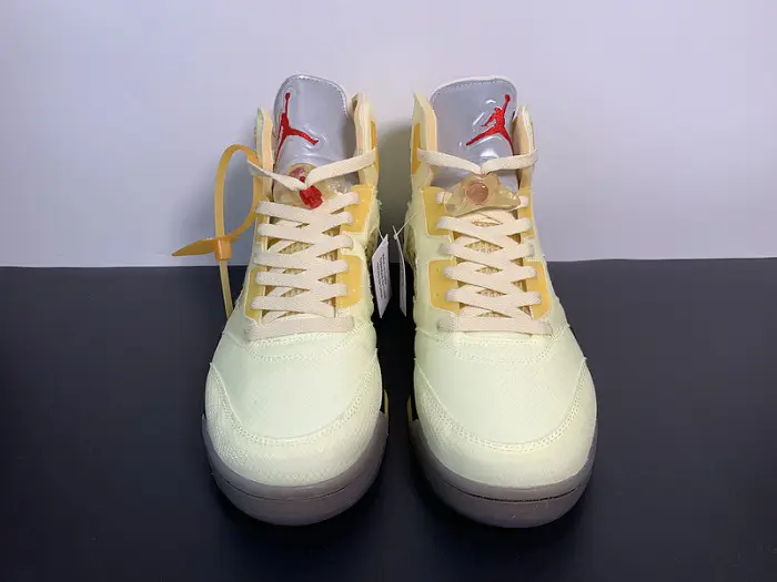 Off-White x Air Jordan 5 SP 'Sail' - DH8565 