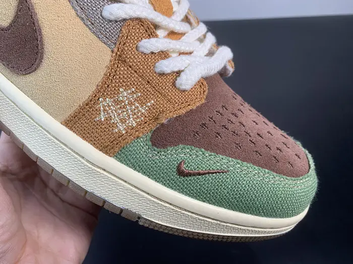 Zion Williamson x Air Jordan 1 Retro Low OG 'Voodoo' - DZ7292 
