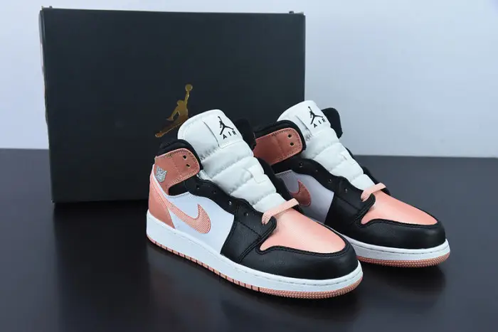 Air Jordan 1 Mid GS Light Madder Root 
