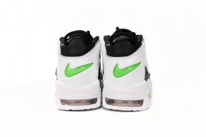 Nike Air More Uptempo Black White Green 