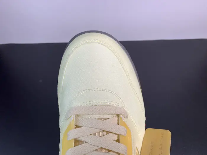 Off-White x Air Jordan 5 SP 'Sail' - DH8565 