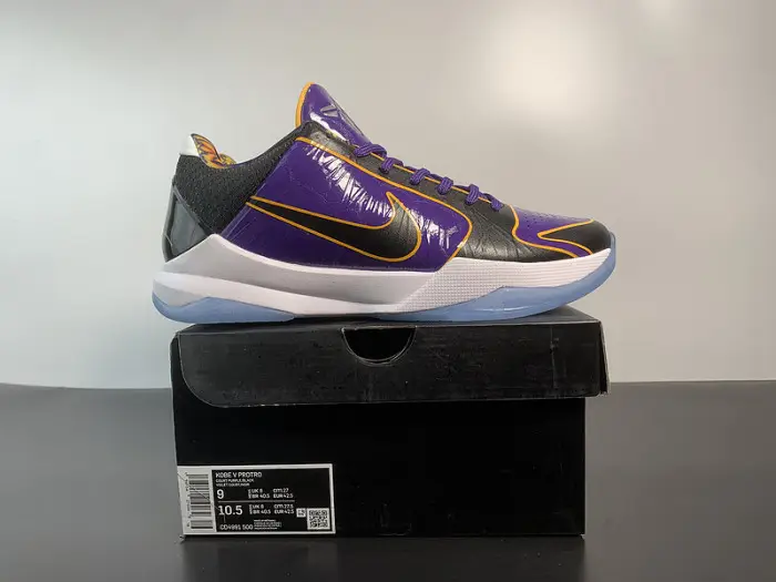 NIKE KOBE 5 PROTRO LAKERS - 