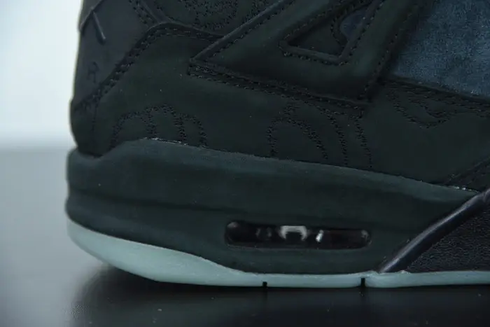 KAWS x Air Jordan 4 Black AJ4 