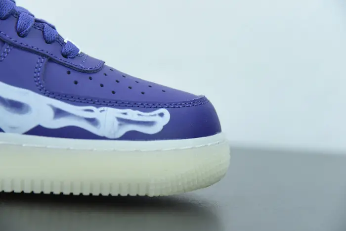 Nike Air Force 1 Low 'Purple Skeleton' 