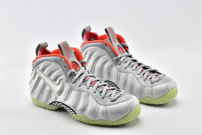 Nike Air Foamposite Pro Premium Pure Platinum Grey  ABCB438