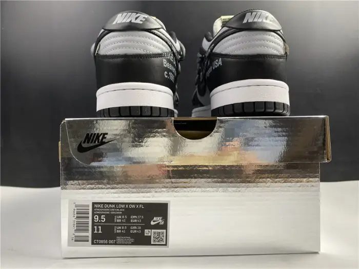 Nike SB Dunk Low OFW Black grey 
