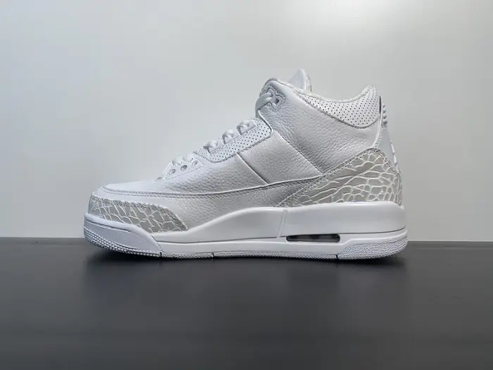 Air Jordan 3 Pure White 