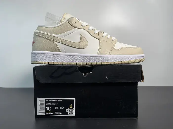 Air Jordan 1 Low SE 'Sail Rattan' - FB7168 