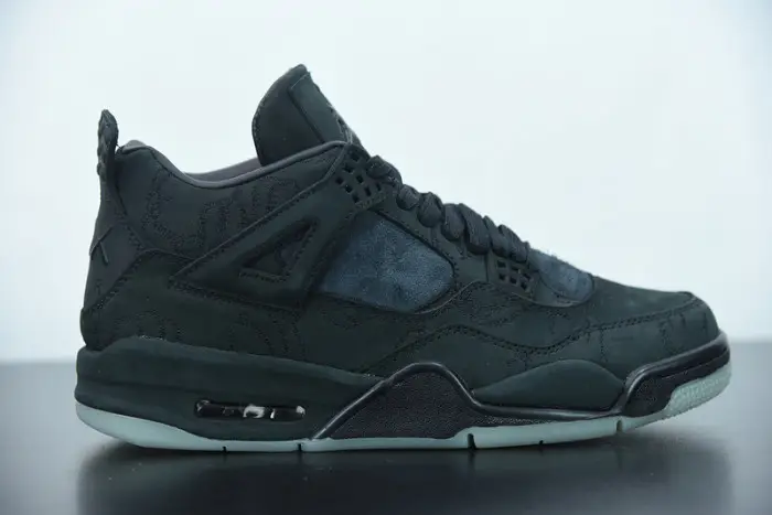 KAWS x Air Jordan 4 Black AJ4 