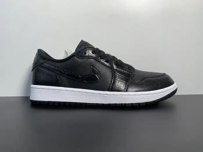 Air Jordan 1 Low Golf 'Black Crocodile' - DD9315  FDDEB286