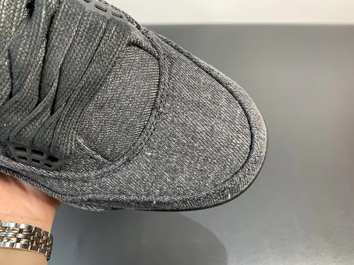 Levi's x Air Jordan 4 Retro 'Black Denim' 