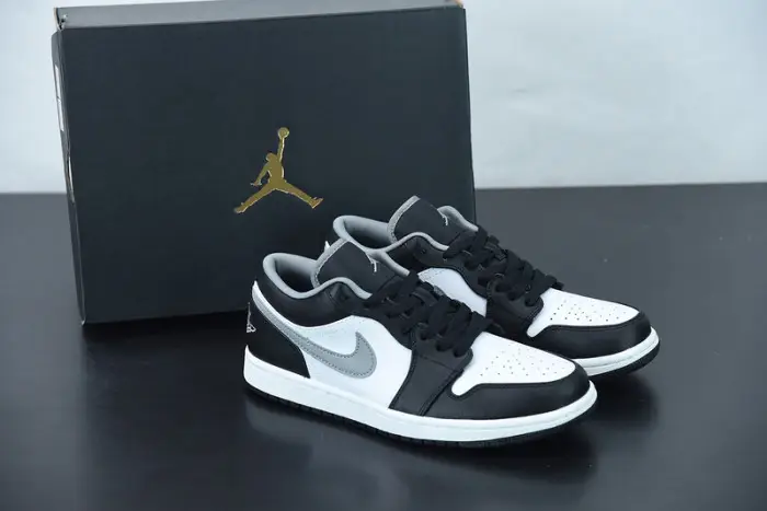 Air Jordan 1 Low Black White Grey 