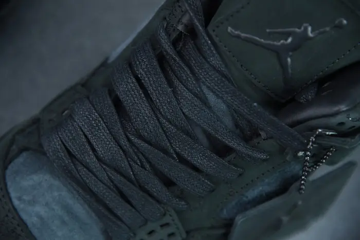 KAWS x Air Jordan 4 Black AJ4 