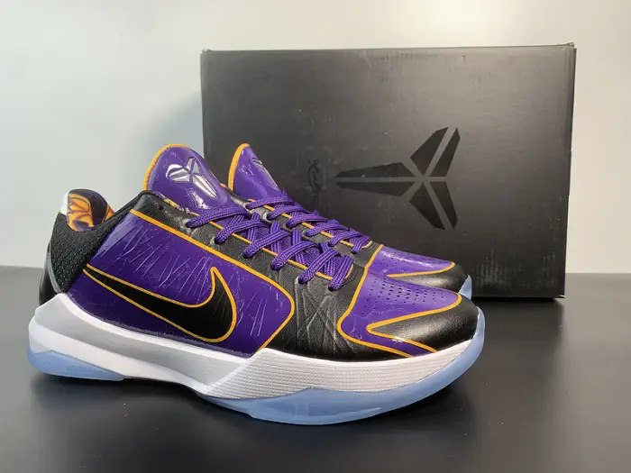 NIKE KOBE 5 PROTRO LAKERS - 