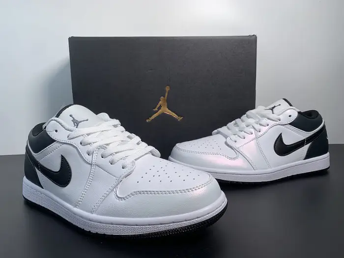 Air Jordan 1 Low White Black 