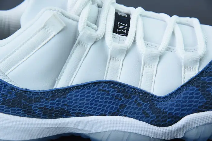 Air Jordan 11 Retro Low Navy Snakeskin 2019 