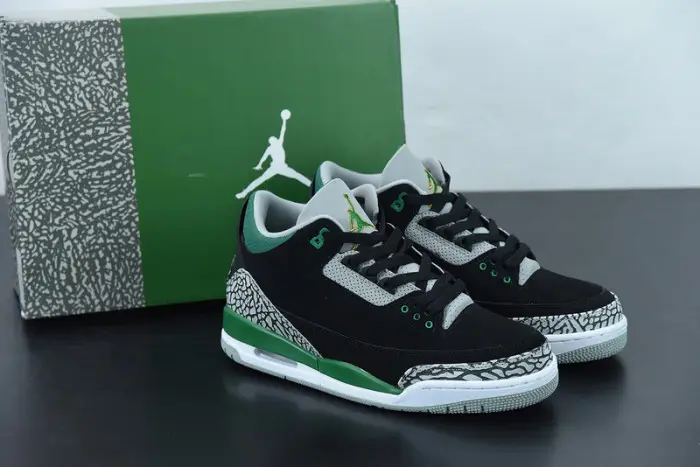 Air Jordan 3 Pine Green 