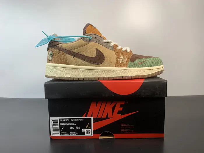 Zion Williamson x Air Jordan 1 Retro Low OG 'Voodoo' - DZ7292 