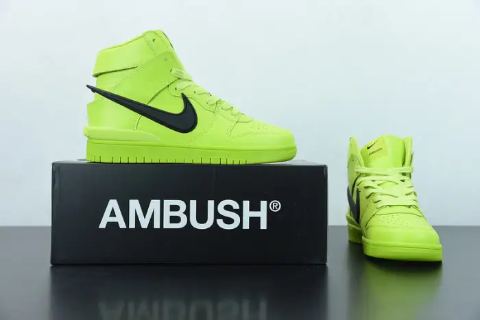 Ambush x Nike Dunk High “Flash Lime” 