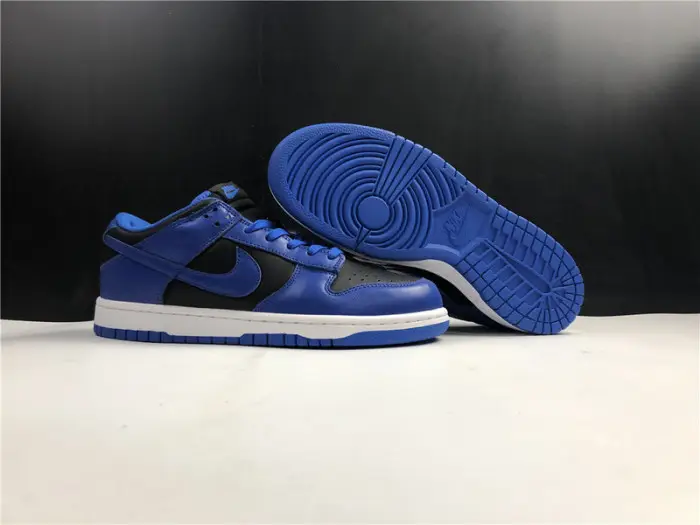 Nike Dunk Low Retro Black Hyper Cobalt  AAB649