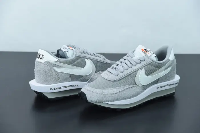 Fragment Design x sacai x LDV Waffle 'Light Smoke Grey' 