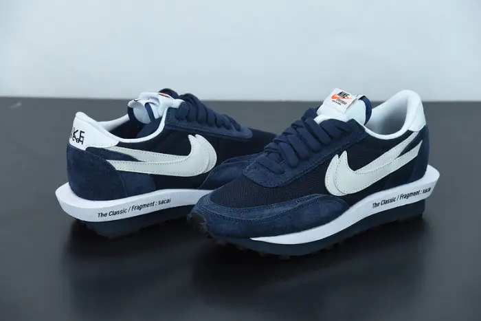 Nike LD Waffle SF sacai Fragment Blue Void 