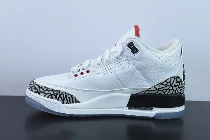 Air Jordan 3 Free Throw Line NRG White Cement 923096 