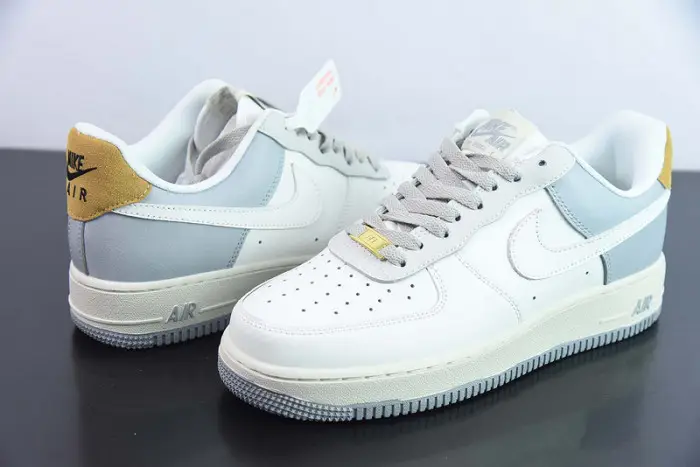 Nike Air Force 1 07 Low Grey Cream White 