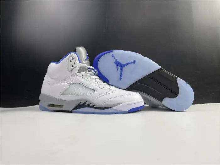 Air Jordan 5 Stealth Hyper Royal 