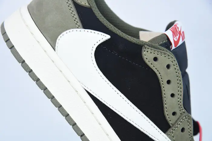 Travis Scott x Air Jordan 1 Low Dark Green 