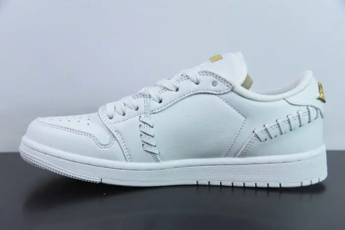 Air Jordan 1 Low Method Of Make "Sail Gold" 