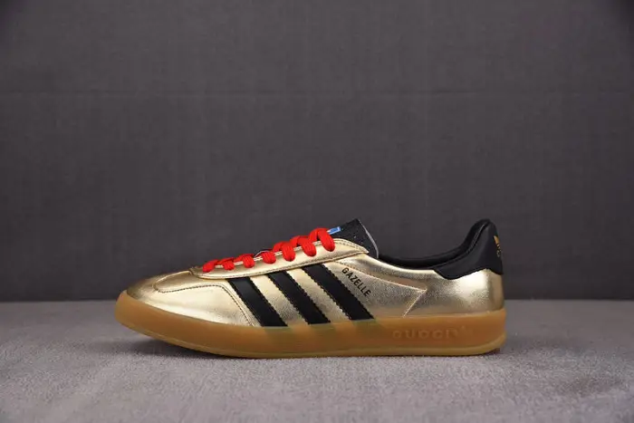Gucci x Adidas Originals Gazelle 'Metallic Gold' 