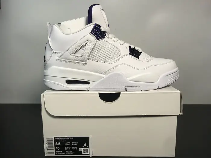 Nike Air Jordan 4 Retro Metallic Purple CT8527 