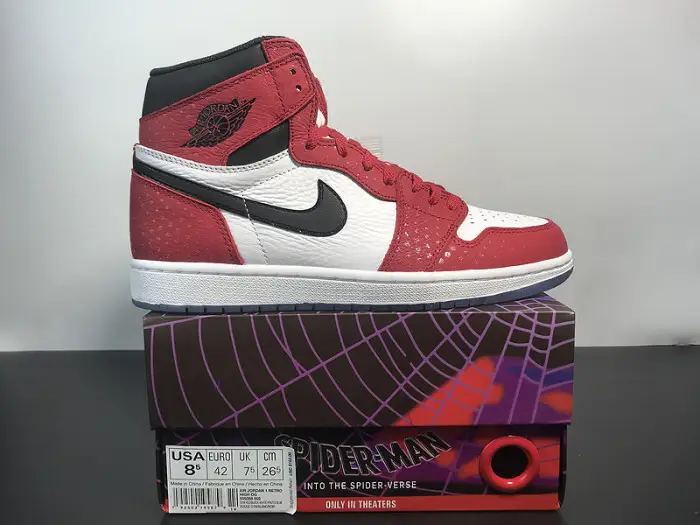 Air Jordan 1 Retro High OG 'Spider-Man Origin Story' 