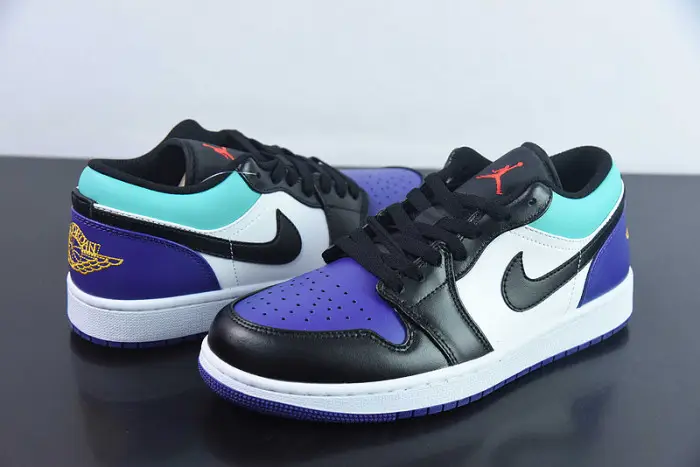 Air Jordan 1 Low Court Purple Tropical Twist 