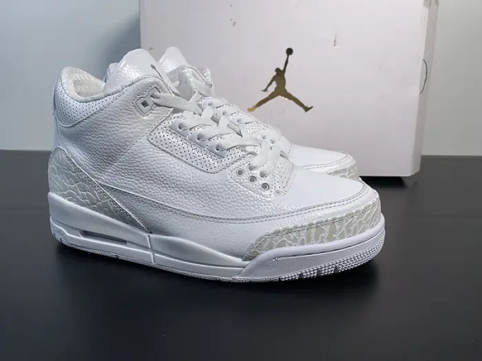 Air Jordan 3 Pure White 