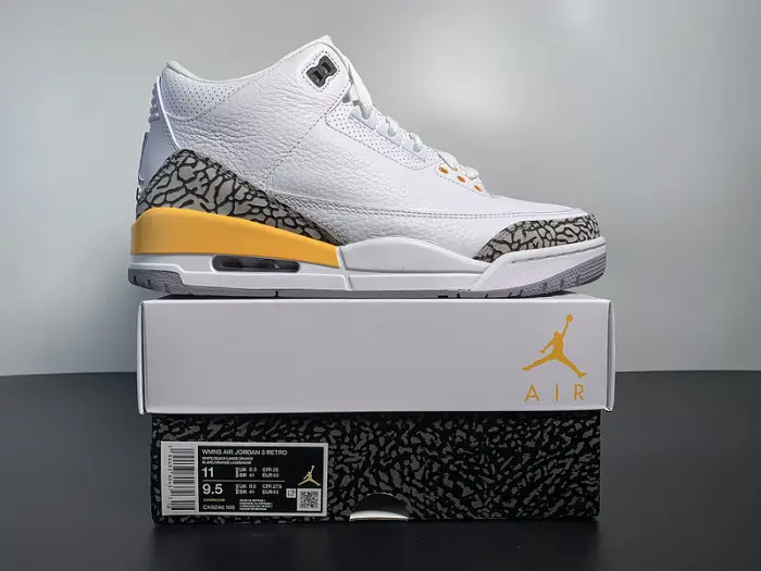Nike Women's Air Jordan 3 Retro Laser Orange 