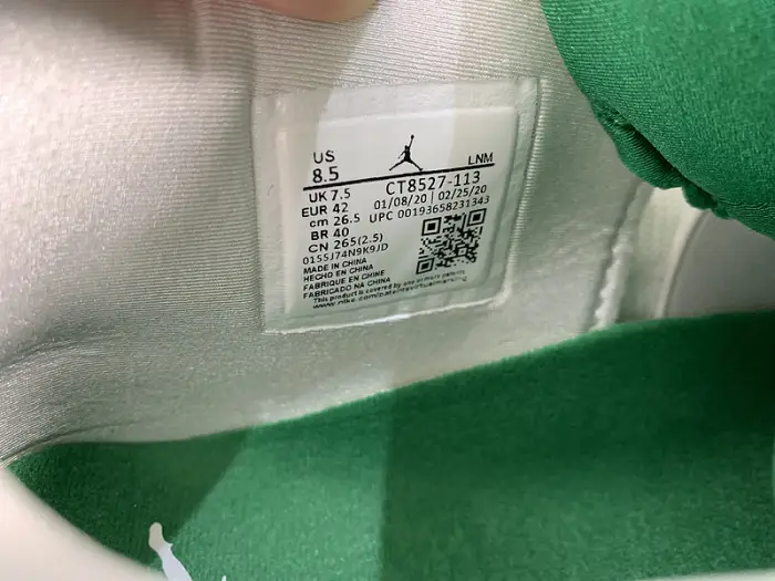 Air Jordan 4 Retro 'Green Metallic' - CT8527 