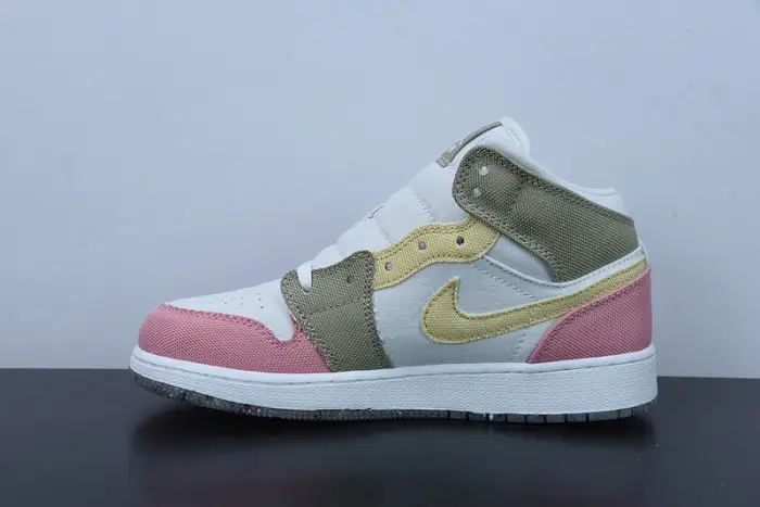 Air Jordan 1 Mid GS Pastel Grind 