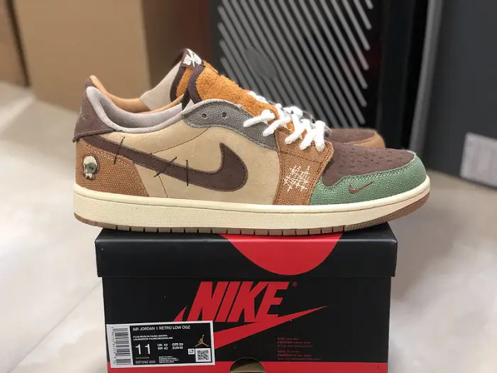 Zion Williamson x Air Jordan 1 Retro Low OG 'Voodoo' - DZ7292 
