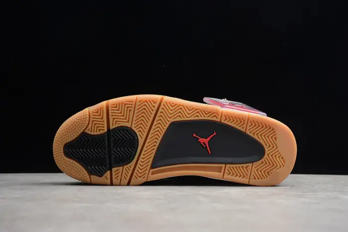 Air Jordan 4 Retro Laser Black Gum - 